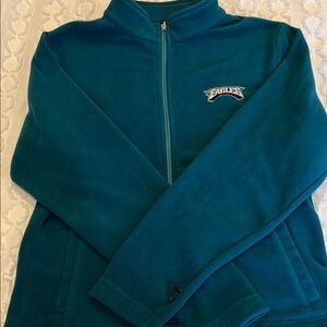 NFL Pro Line Teal eagles Fleece Jacket